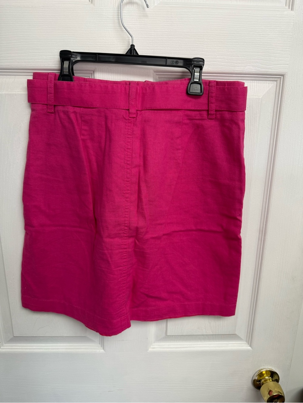 J. Crew Bright Hot Pink Tailored Bermuda Shorts